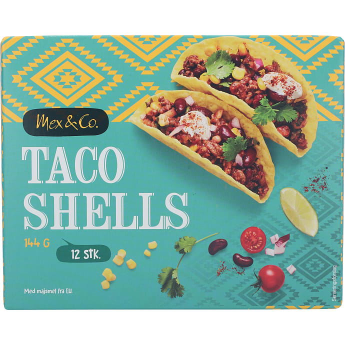 Mex & Co. Tacoskaller 144 g