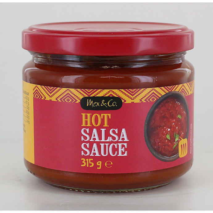 Mex & co. salsa hot 315g