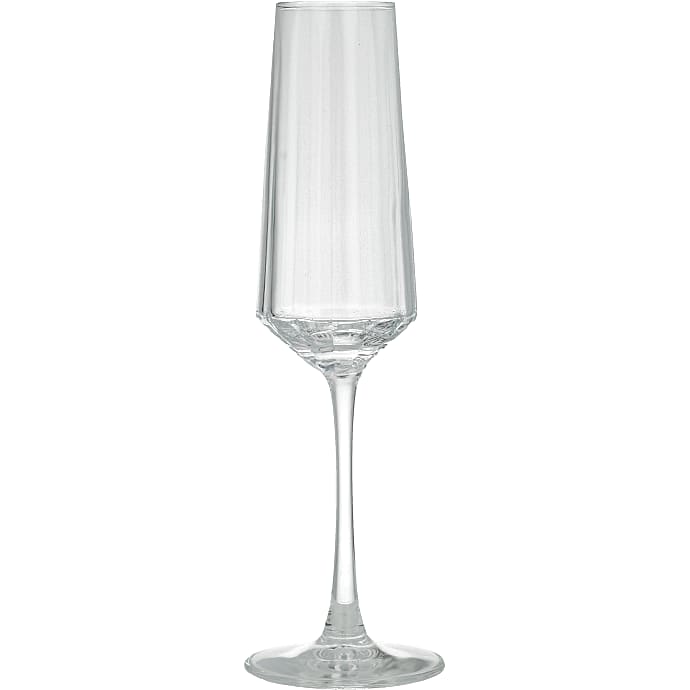 Salling riflet champagneglas 4-pak - 250 ml