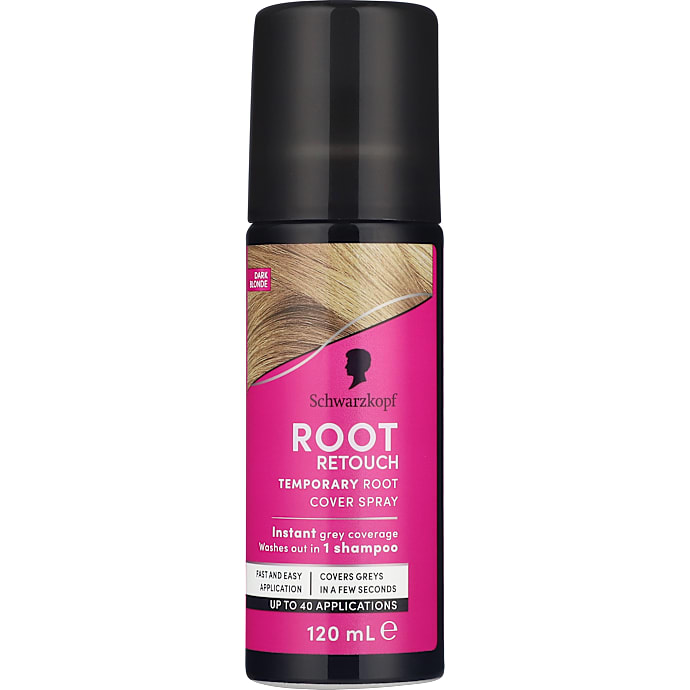 Temporary Root Cover hårfarvespray Dark Blonde