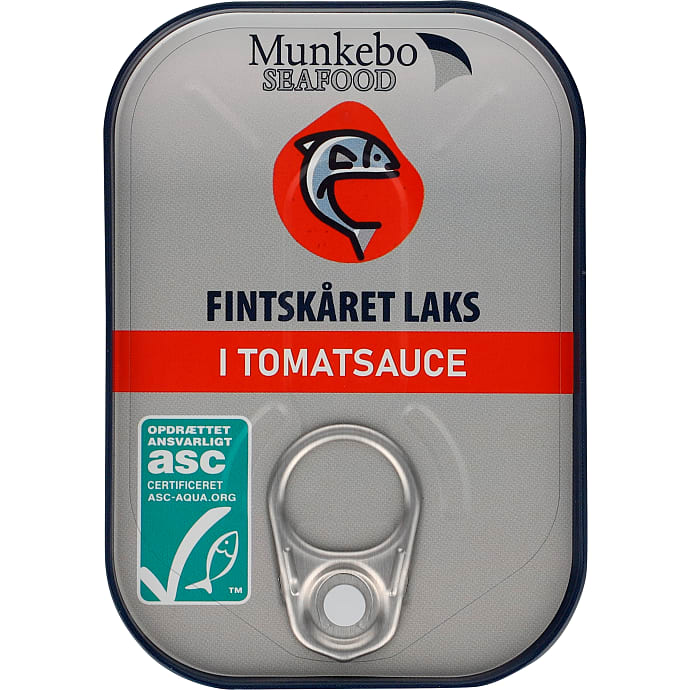Fintskåret laks i tomatsauce
