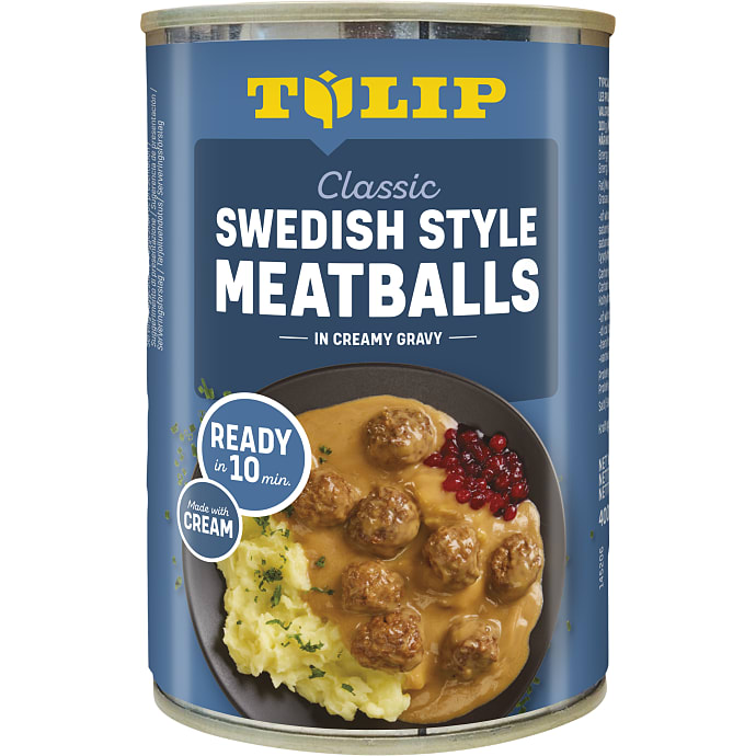 Tulip Kødboller i Flødesovs