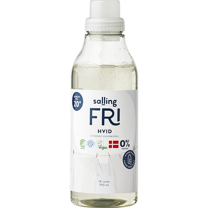 Flydende vaskemiddel hvid vask