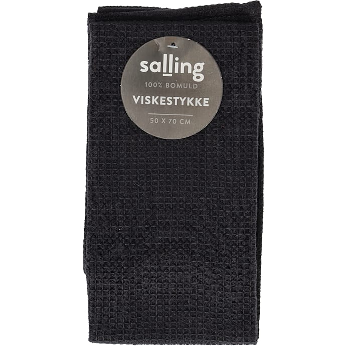 Salling Viskestykke Sort
