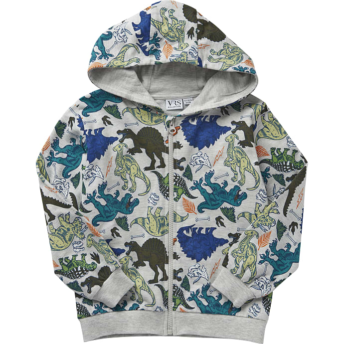 VRS børne cardigan str. 134/140 - grå