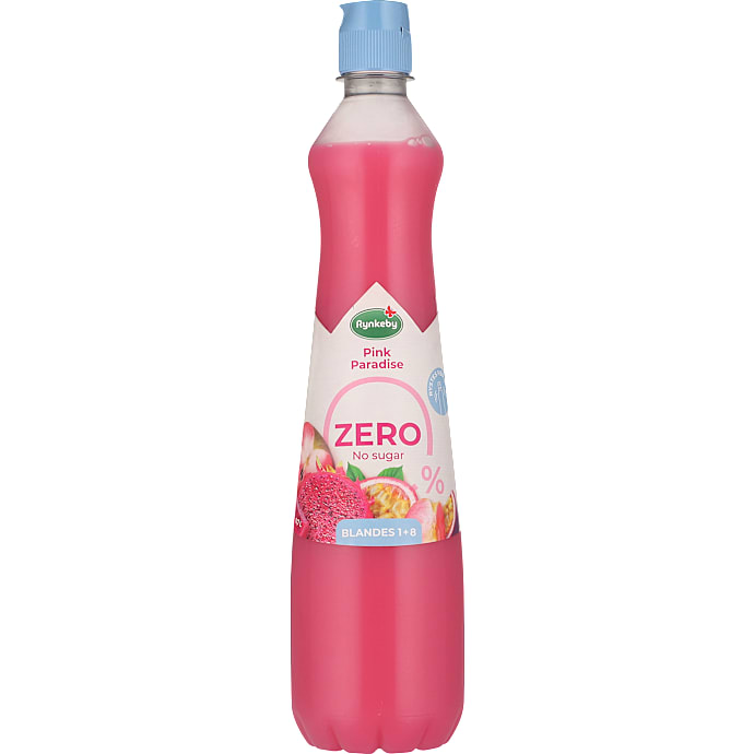 Frugtdrikke m. æble, pink dragefrugt og passionsfrugt
