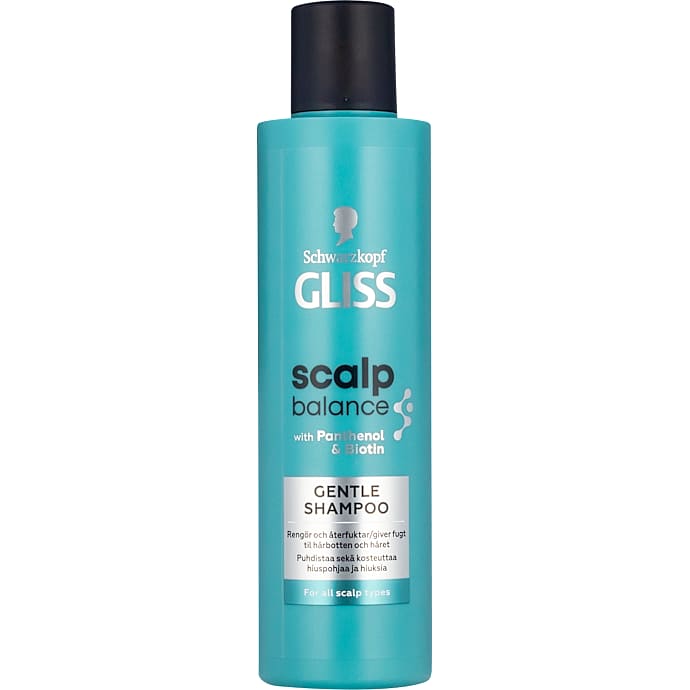 Gentle shampoo m. panthenol og biotin