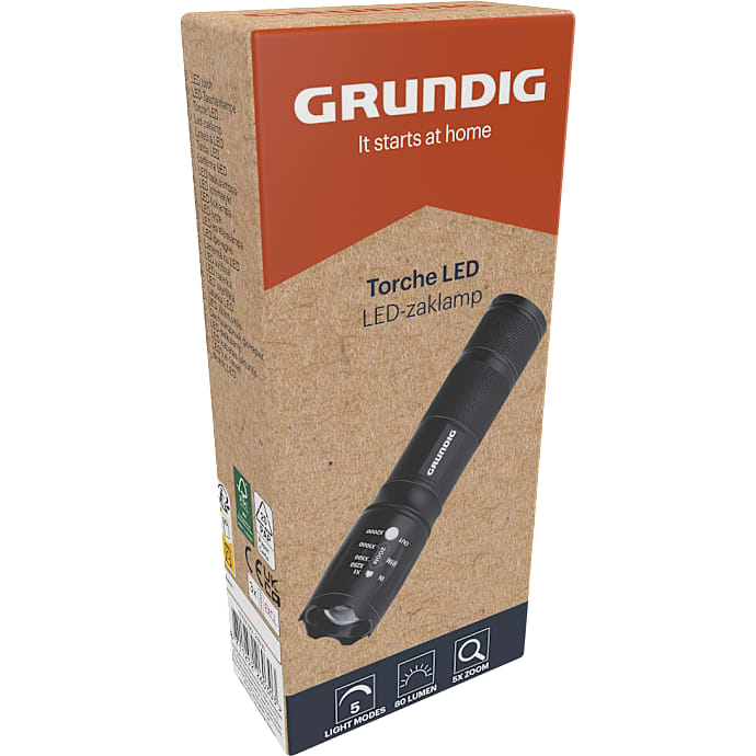 Grundig Lommelygte LED