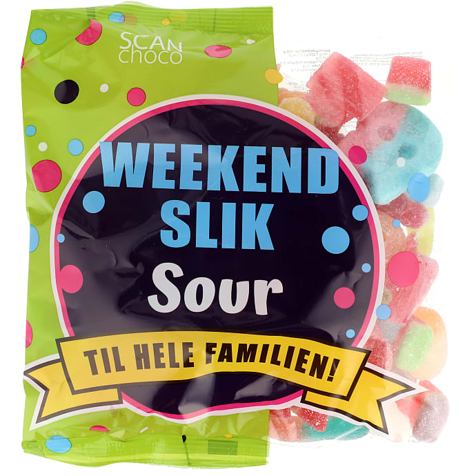 Blandet slik sour