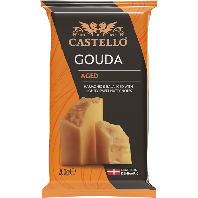 Gouda ost i stykke lagret 48+