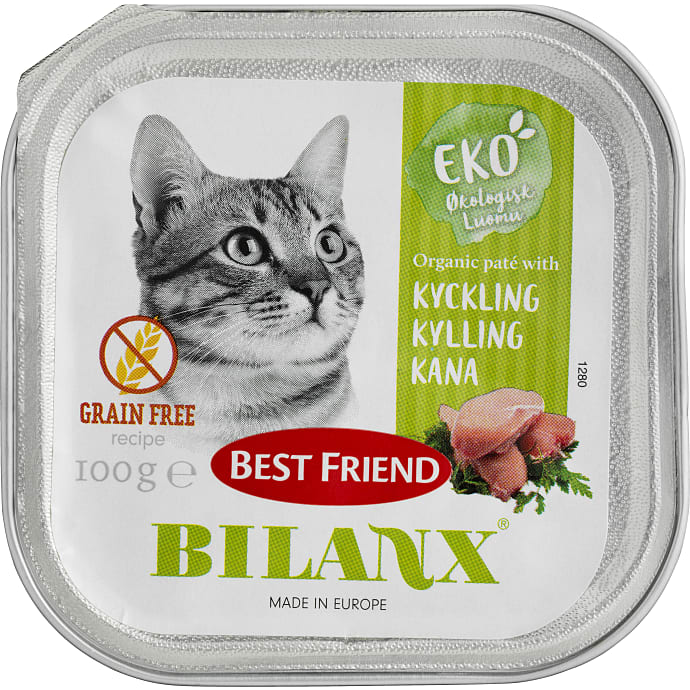Paté m. kylling kornfri øko