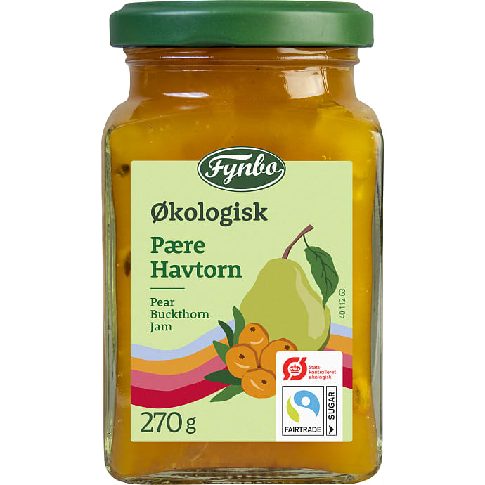Fynbo Pære- og havtornmarmelade øko