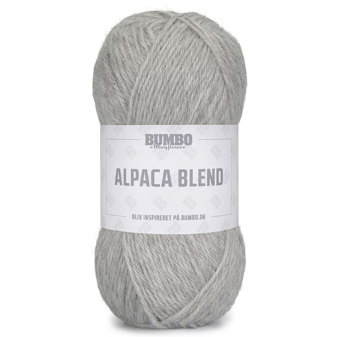 Bumbo Alpaca Blend garn - sort 006