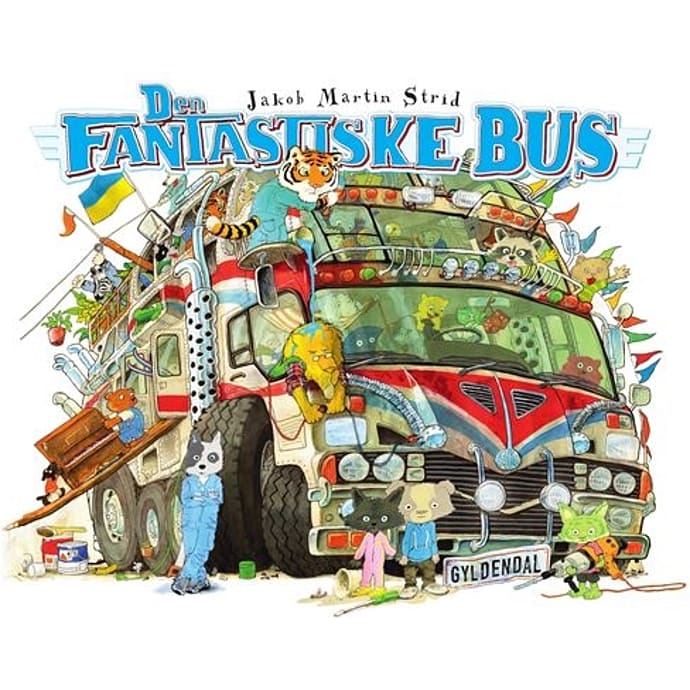 Gyldendal Den fantastiske bus Jakob Martin Strid