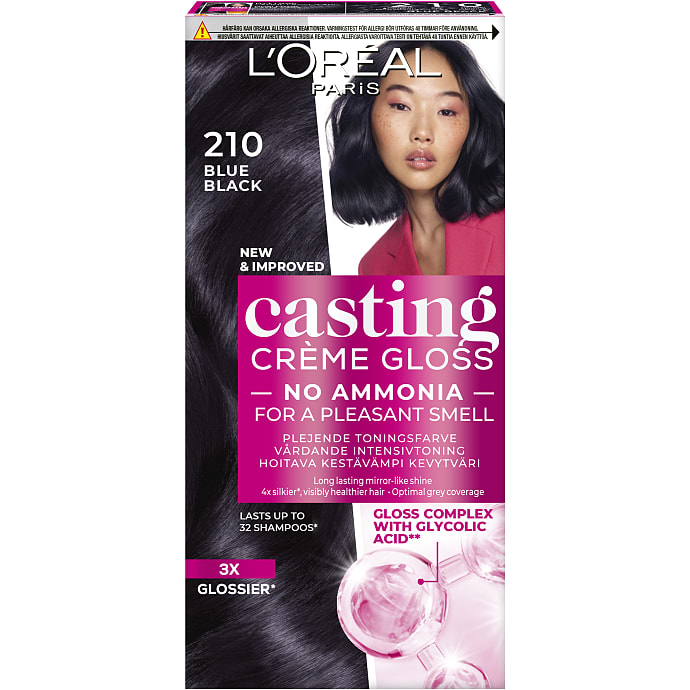L'Oréal Paris Toningsfarve 210 Blue Black