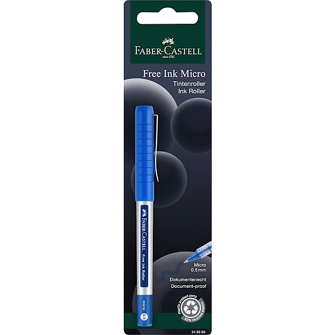 Faber-Castell Free ink rollerball 0.5 - blå