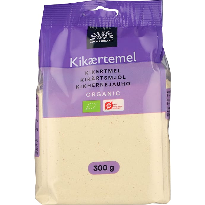 Urtekram Kikærtemel Øko 300 g
