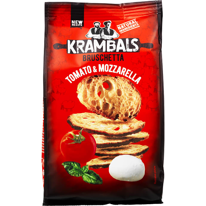 Krambals Bruschetta Kiks Tomat og Mozzarella 70 g
