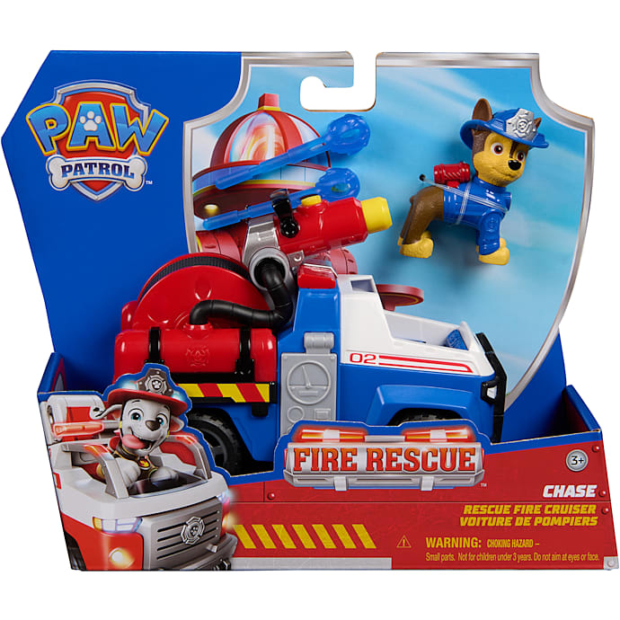 Paw Patrol Chase & Rescue Fire Cruiser Legesæt