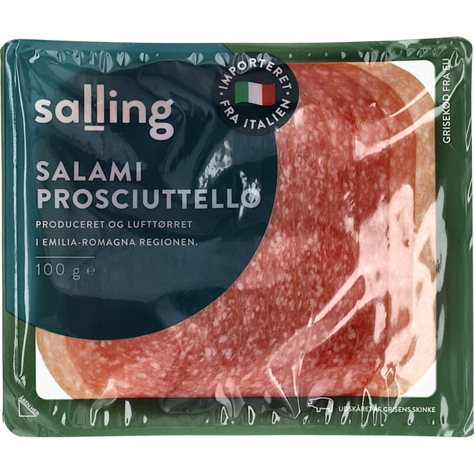 Salling Lufttørret italiensk salami i skiver