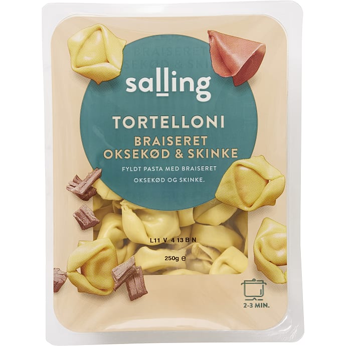 Salling Tortelloni med oksekød og skinke