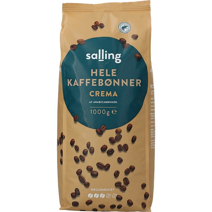Crema hele bønner