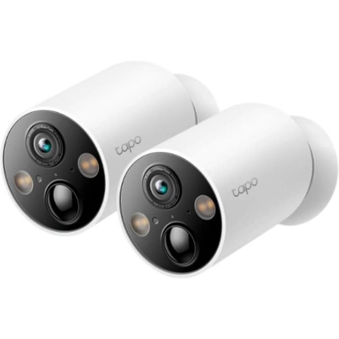 Tp-link Tapo C425 trådløst sikkerhedskamera 2-pak - hvid