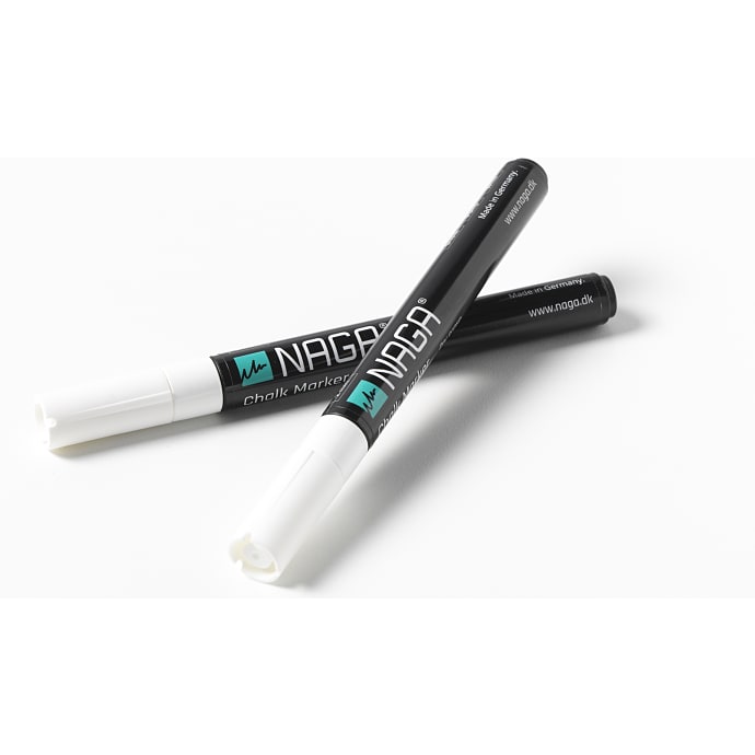 Naga tavle marker 2 mm hvid