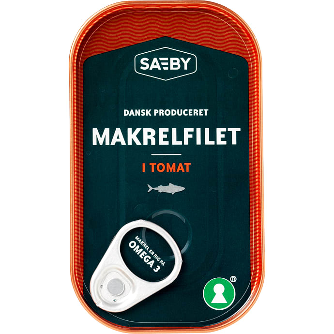Makrelfilet i tomat