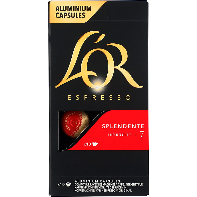 Splendente kaffekapsler