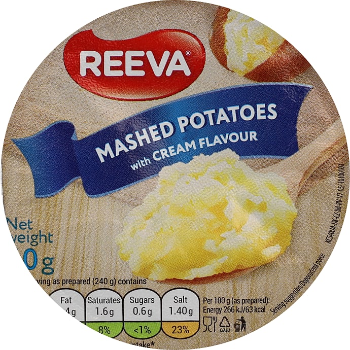 Reeva Kartoffelmos m. flødesmag
