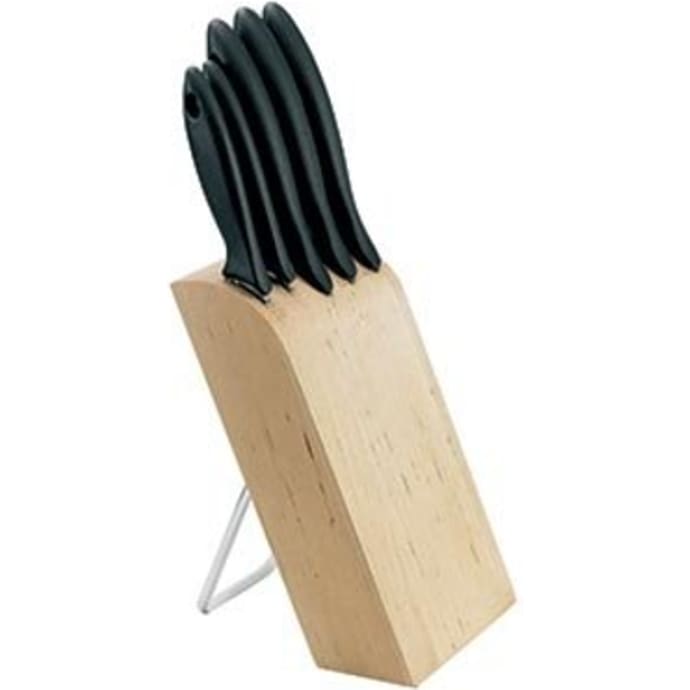 Fiskars Essential Knivblok m/5 Knive