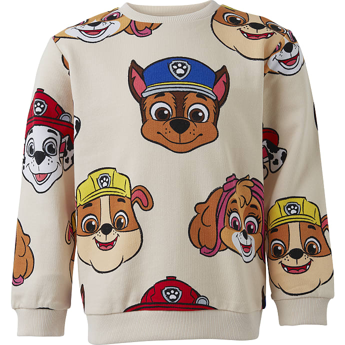 Paw Patrol sweatbluse str. 98/104 - beige