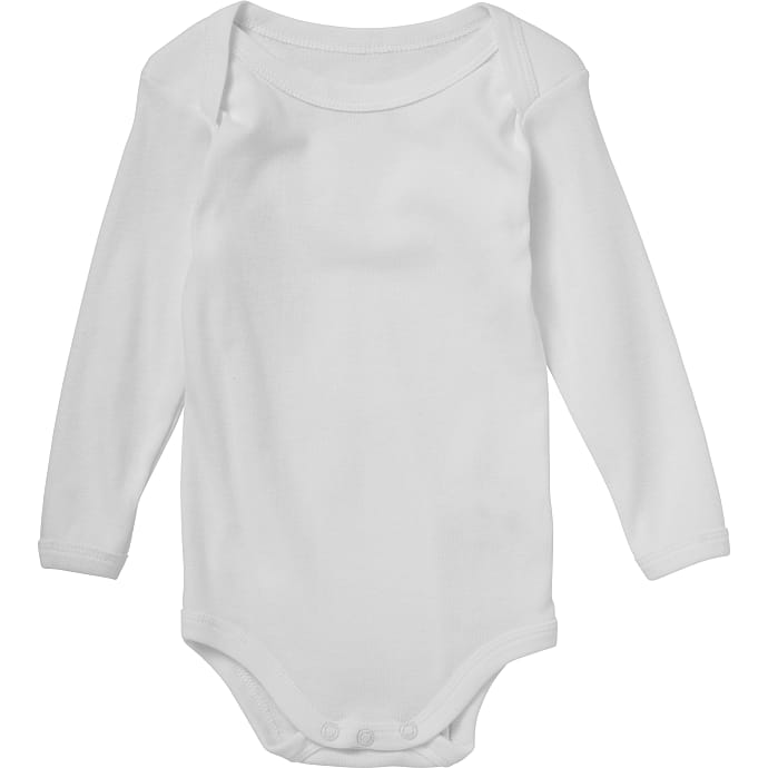 808 Baby Body Langærmet Str. 50 Hvid