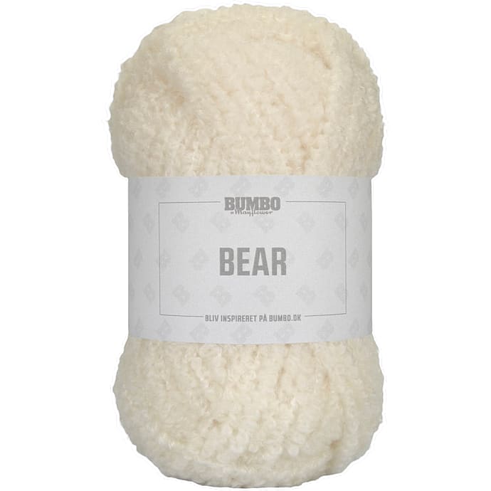 BUMBO By Mayflower BUMBO Bear Uldblandingsgarn Isbjørn