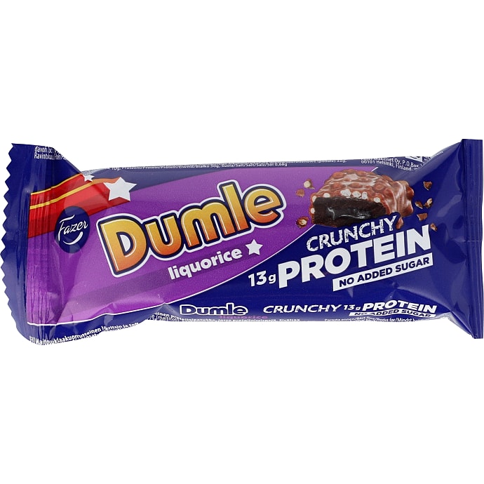Dumle Proteinbar Lakrids og Toffee