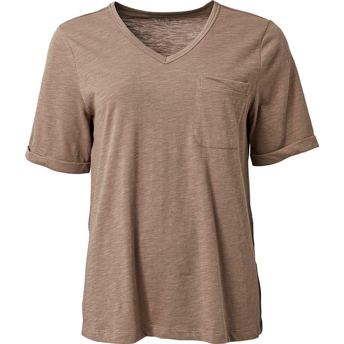 VRS dame T-shirt str. XL - brun 1 stk.