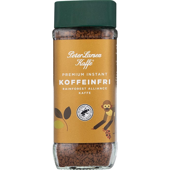 Koffeinfri instant kaffe
