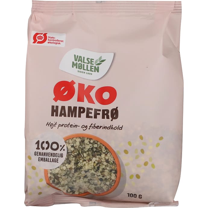 Valsemøllen Hampefrø øko