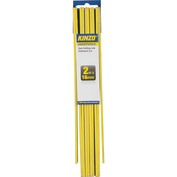 Kinzo tommestok 2 meter - 9 led