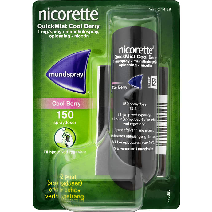 Nikotinmundspray Cool Berry