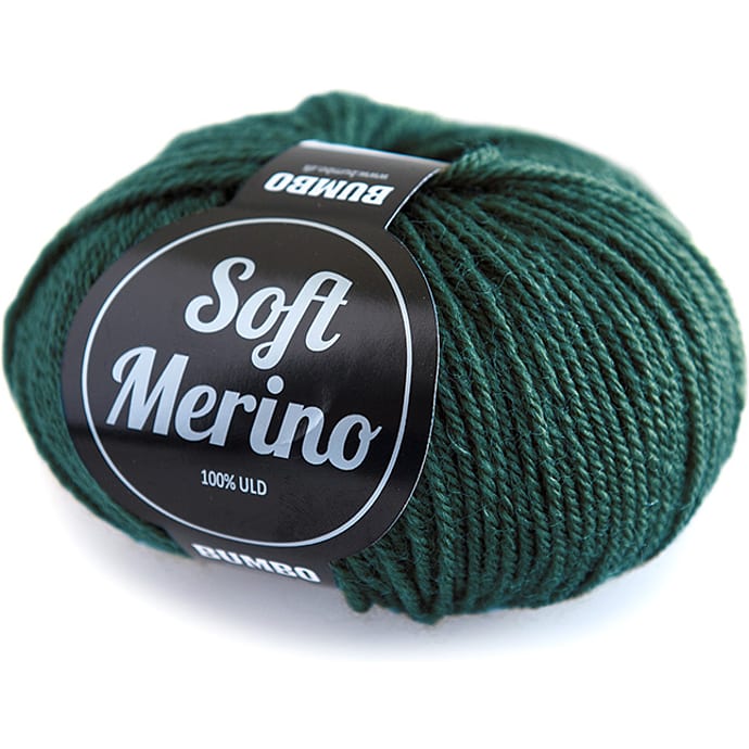 BUMBO Soft Merino Uldgarn Grangrøn 117