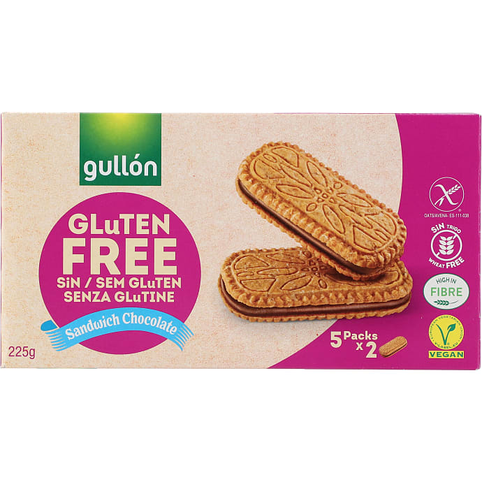 Havrekiks m. chokoladecreme glutenfri
