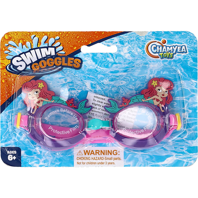 SpinOut Swim børnesvømmebriller – havfruemotiv