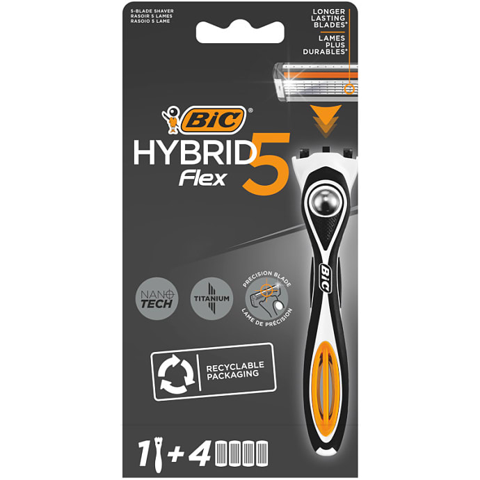 Bic Shaver Flex 5 Hybrid 4 stk