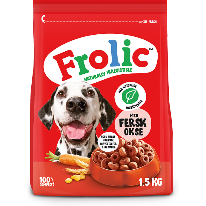 Frolic Tørfoder okse 1500 g