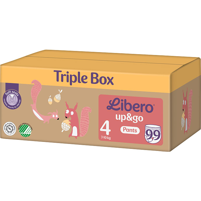 Libero bleer str. 4 7-10 kg - 99 stk