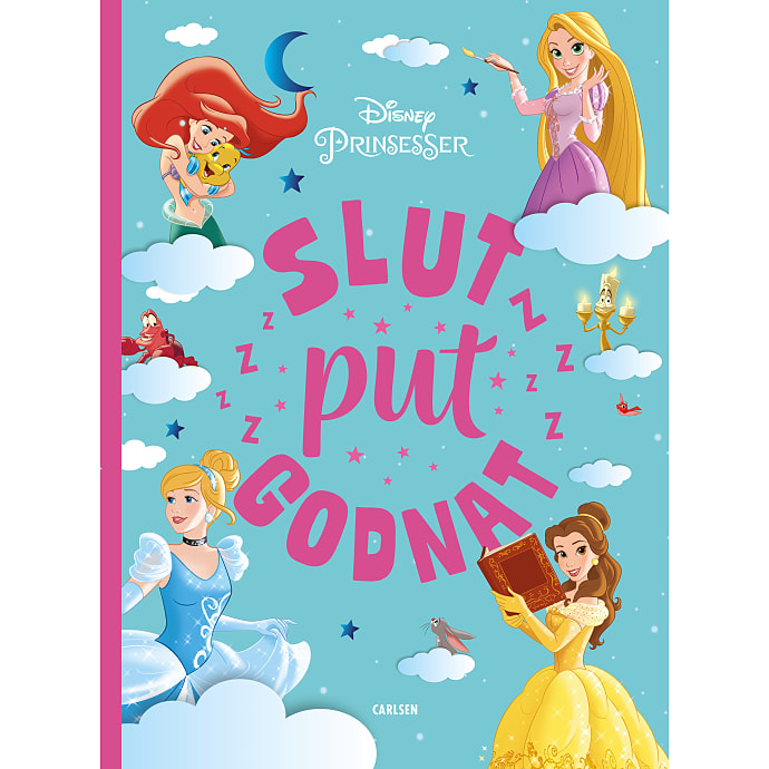 Carlsen Slutput godnat - Disney prinsesser