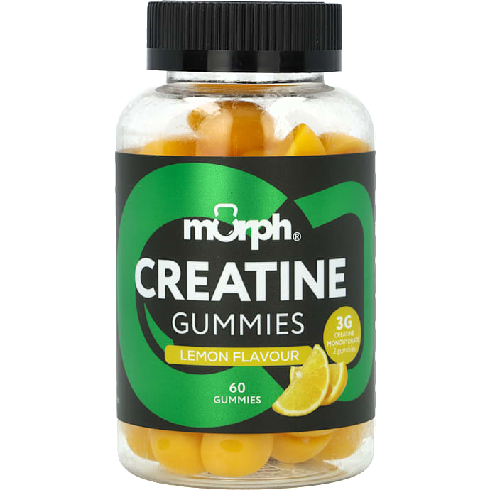 Kreatin vingummier m. lemonsmag