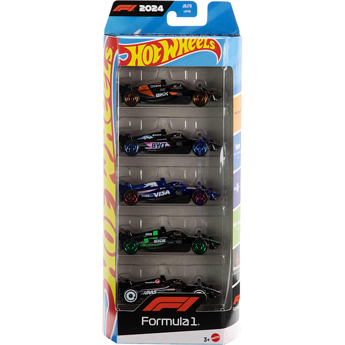 Hot Wheels F1 racerbiler 5-pak